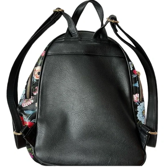 BIG BUDDAH Floral Backpack in Black -- GORGEOUS!!!! - Picture 6 of 8